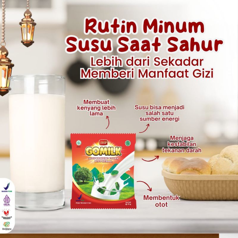 

Gomilk Susu Kambing Etawa Plus Herbal