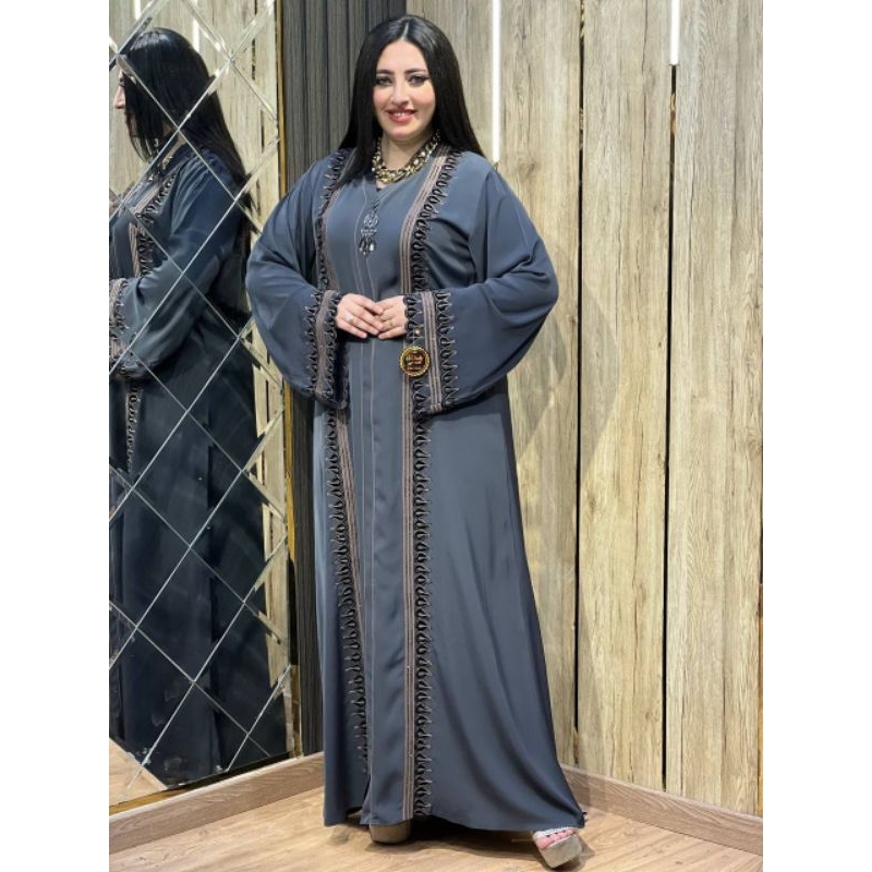 Abaya Arab Inner + Outer Bestsellers // Free Pashmina // abaya inport original.