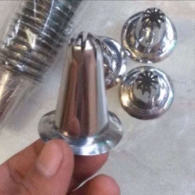 Cetakan Kue Semprit Stainlis Spuit kue kering Cetak kue kering dahlia Cetak kue nastar