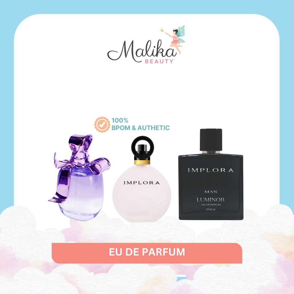 Malika Beauty | IMPLORA Eau De Parfum Pita Woman 100ml | Eau De Parfum EDP Swan Series 100ml | Lumin