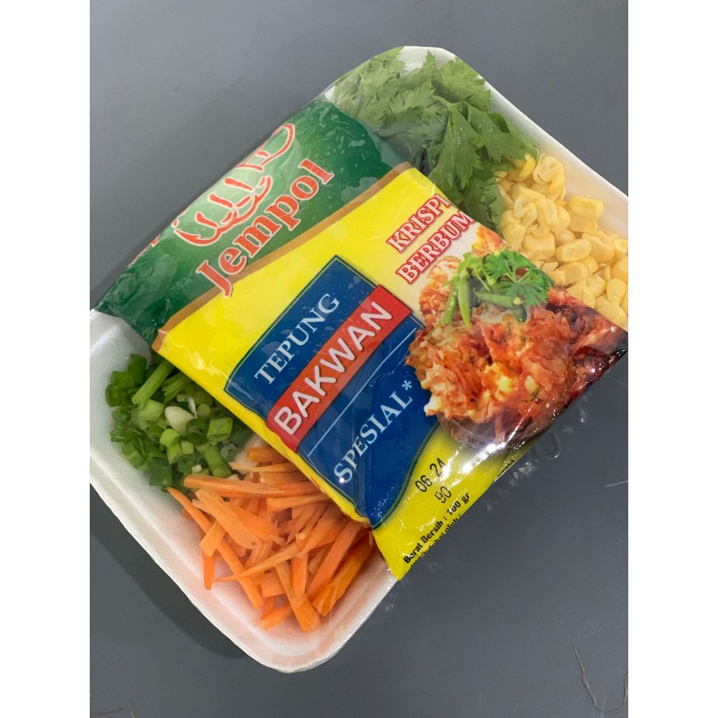 

Bakwan Jagung Komplit Siap Masak - Khusus Instant