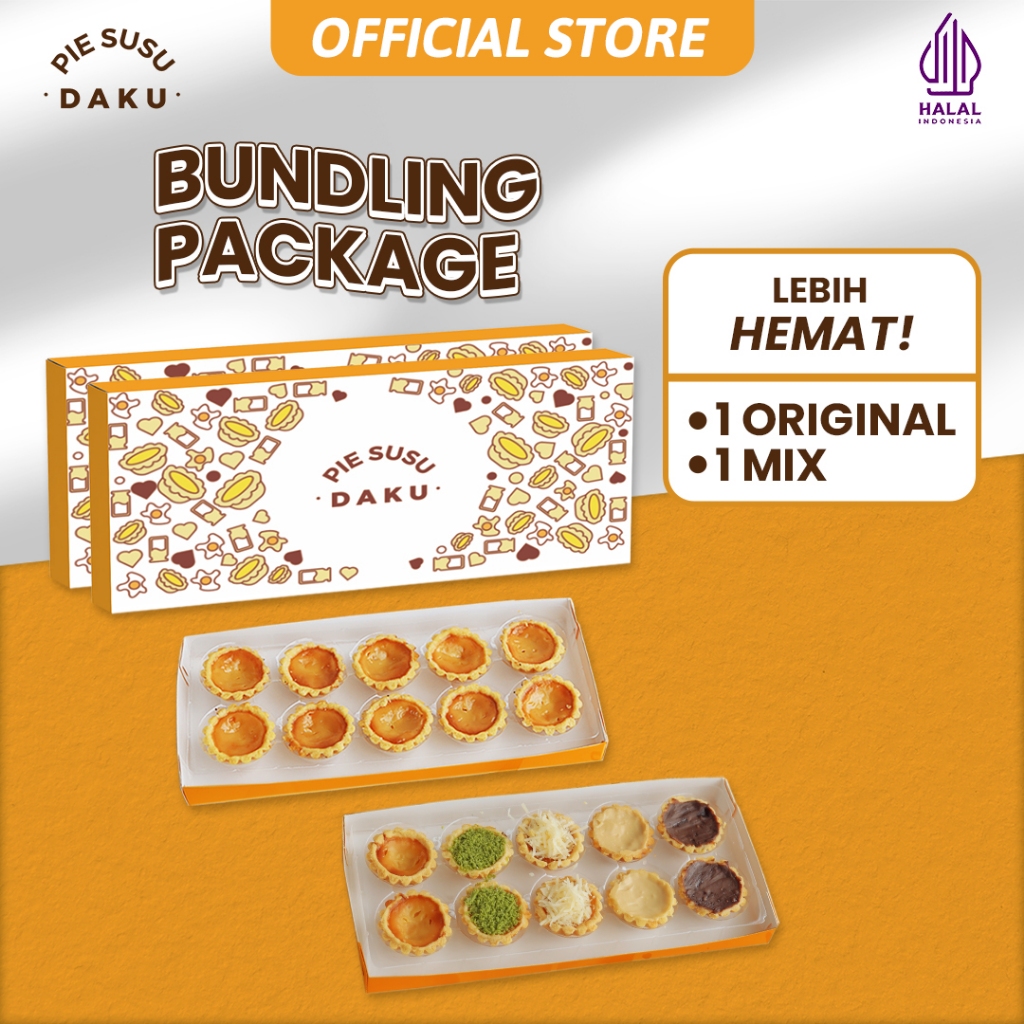 

2 BOX PIE SUSU (1 ORIGINAL & 1 MIX) - PROMO BUNDLING