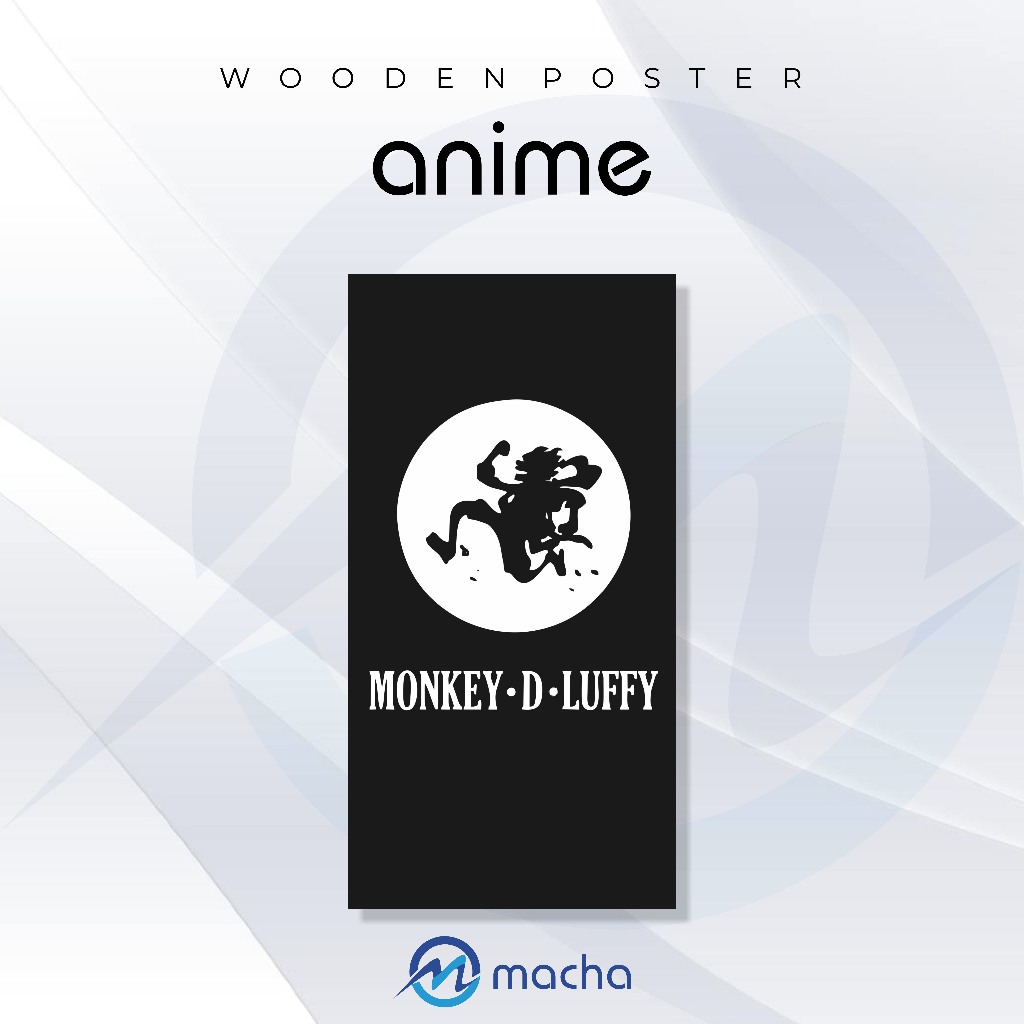 Hiasan Dinding Poster Kayu One Piece Luffy Gear 5 (4)