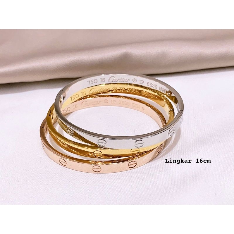 Gelang titanium polos