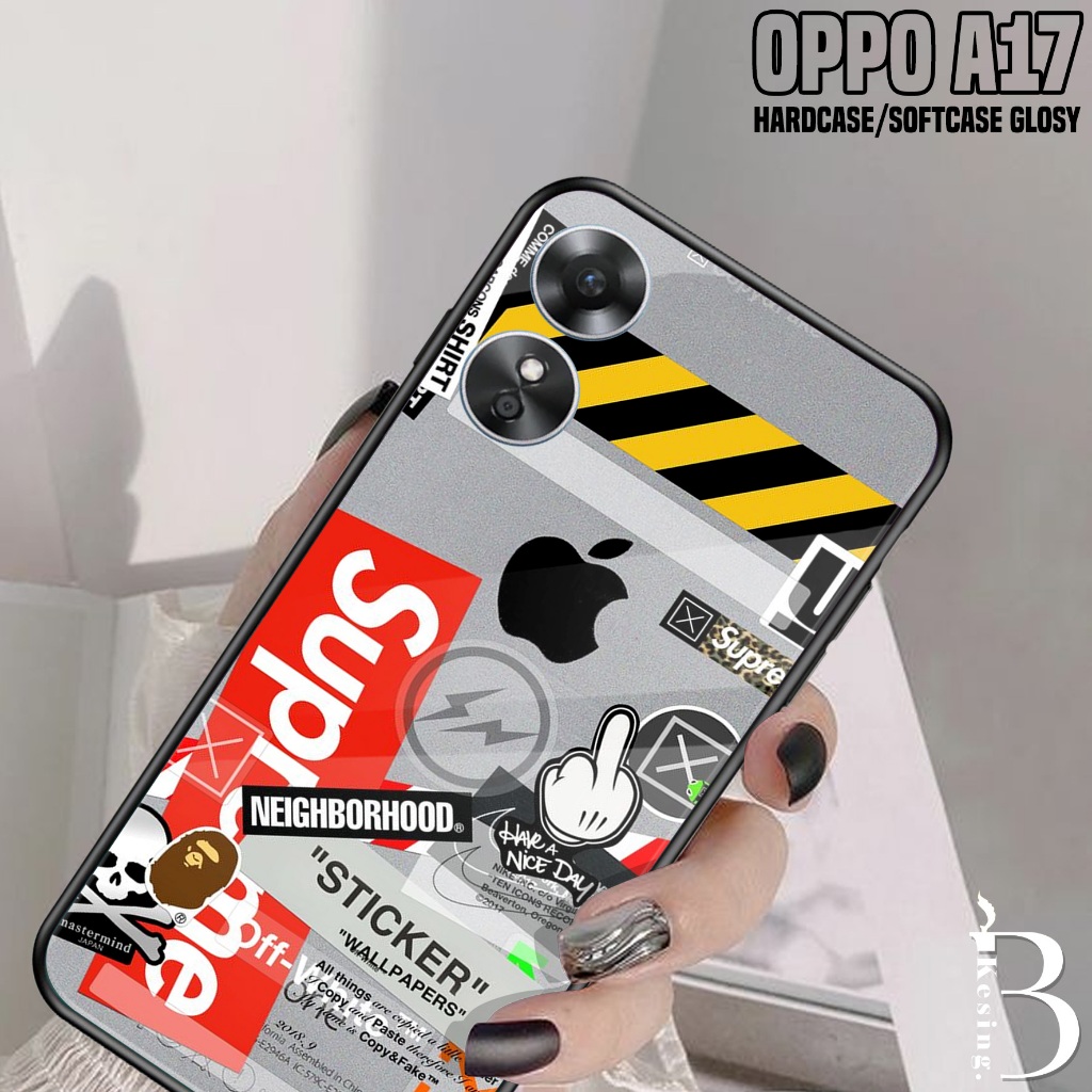 Case Oppo A17 - Casing Hp Oppo A17 Motif BA - Silikon Hp Oppo A17 - Kesing Hp Oppo A17 - Softcase Ka