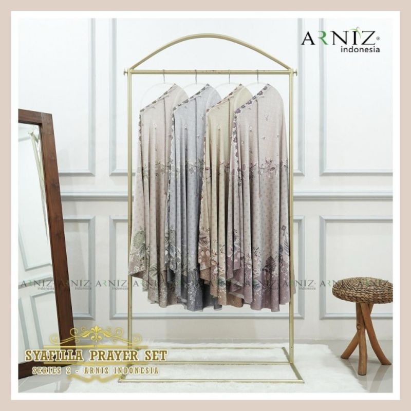mukena*Syafilla prayer Set*(sajadah, atasan & rok )

by Arniz Collection