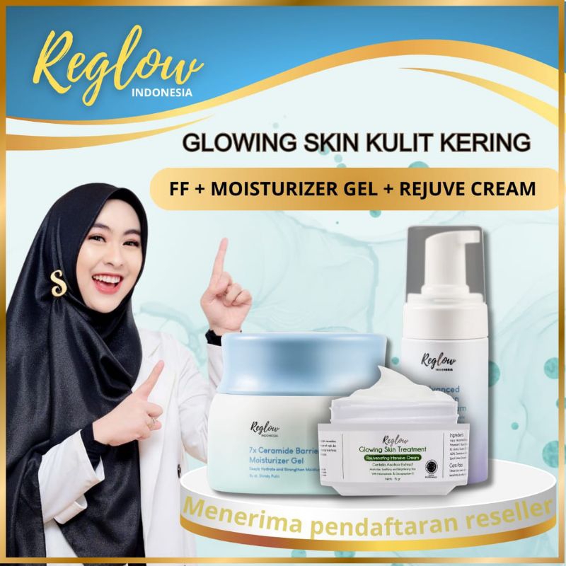 COD BISA - SBS8 Glowing Skin untuk Kulit Kering Skincare Skin Barrier Reglow Agen Stokis dr.Shindy P
