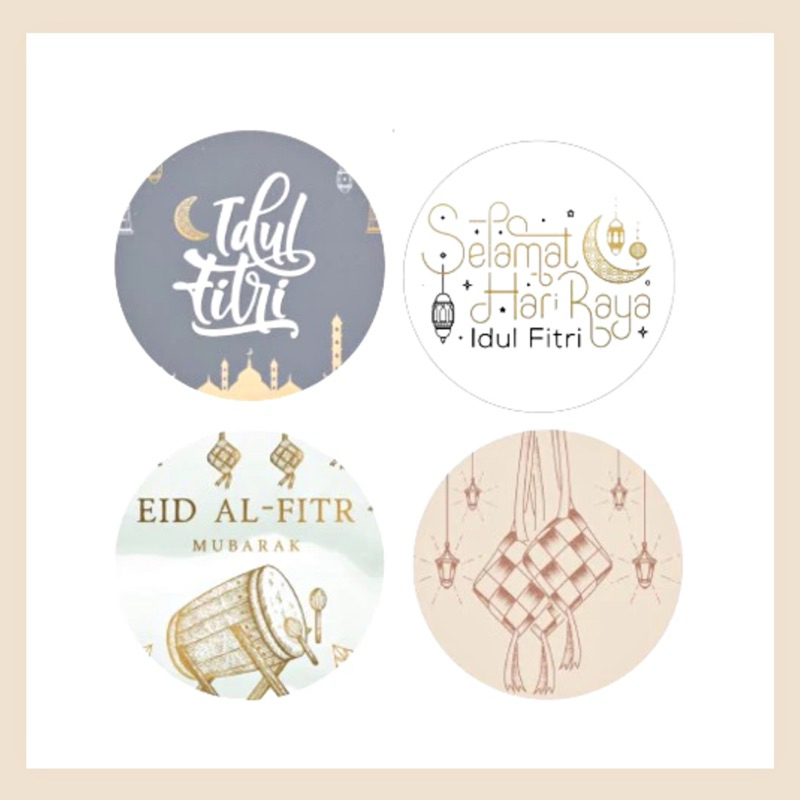 

[ BUKAN 1 ROLL!!!! ] Sticker Ucapan Selamat Idul Fitri Motif Baru / Stiker Ucapan Selamat Lebaran / Spesial Edisi Lebaran