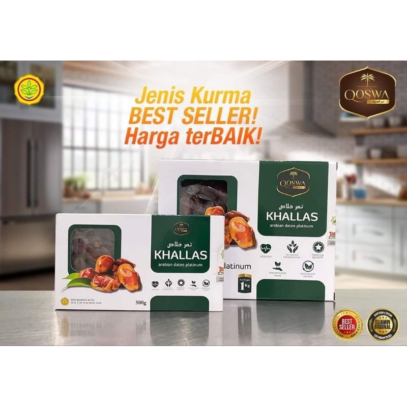 

Kurma Khalas Qoswa Arabian Dates Platinum