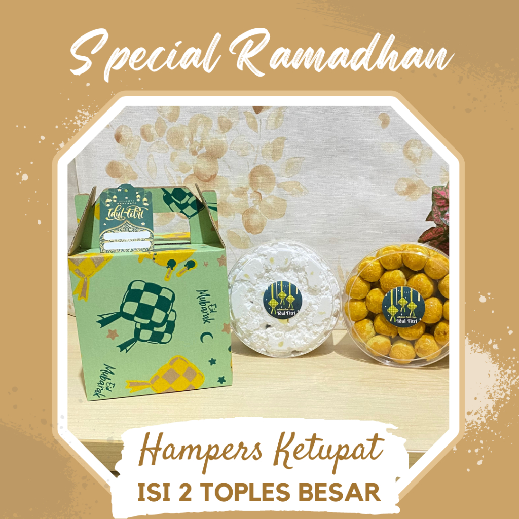 

Hampers Ketupat isi 2 Toples Besar
