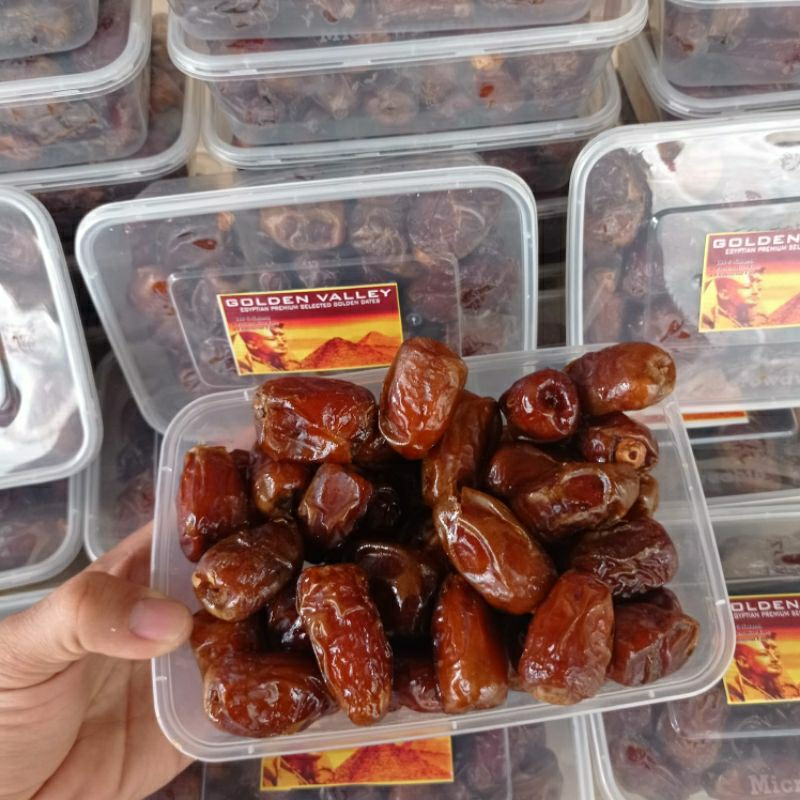 

Kurma Golden Valley 500g Kurma Mesir Basah