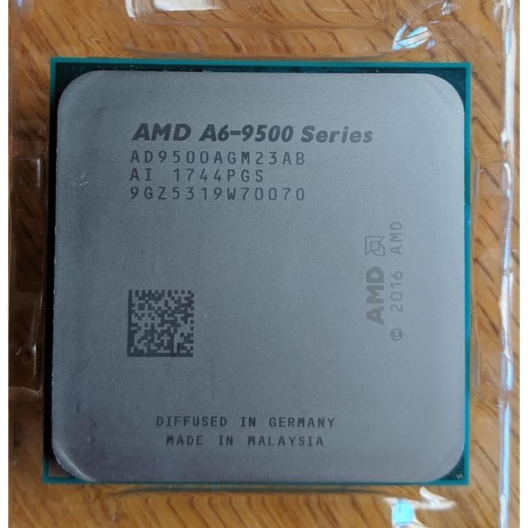 Processor PC AMD APU A6 Series A6-9500 AM4 3.5MHZ GPU Radeon R5 Series