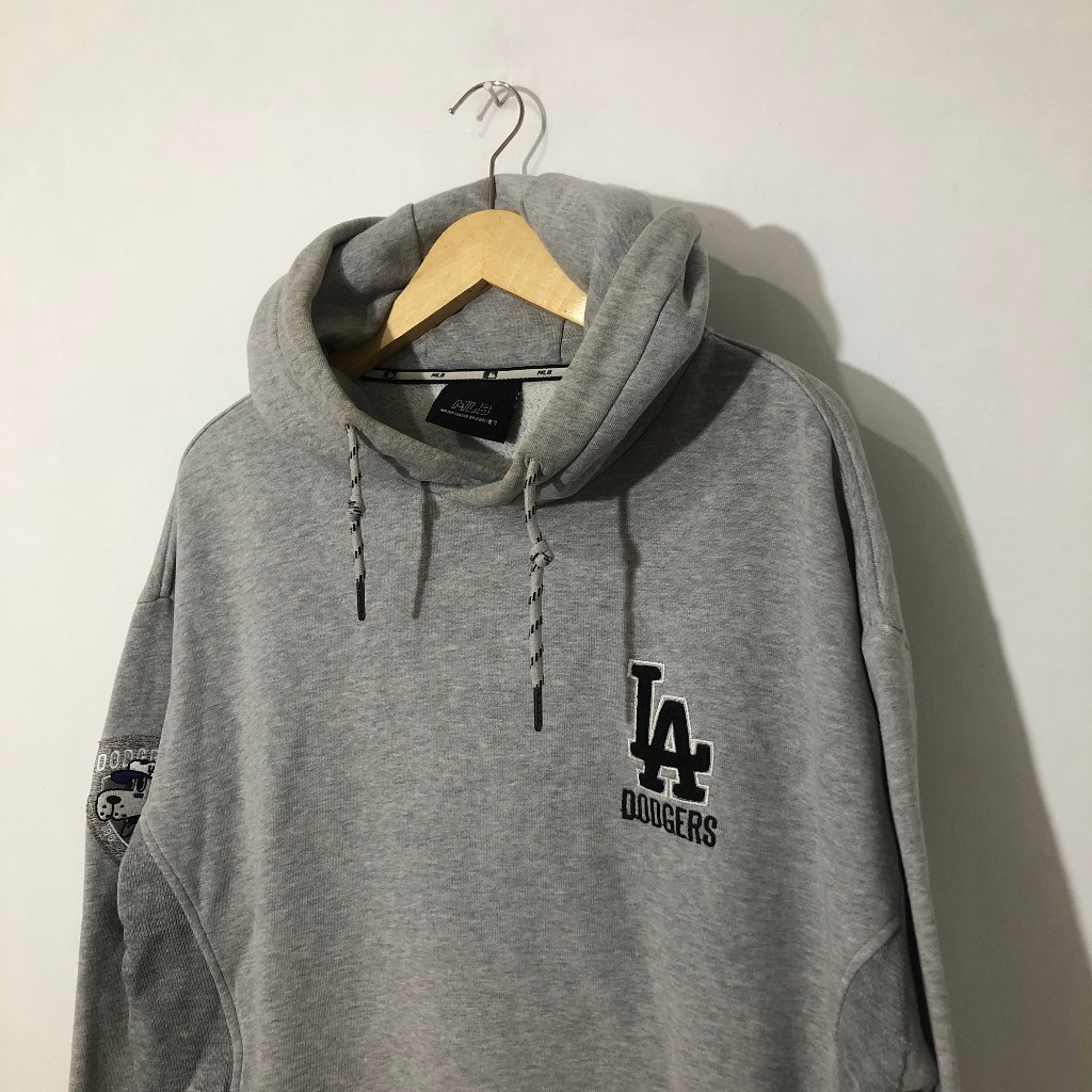 Hoodie MLB LA Dodgers Abu Grey XL