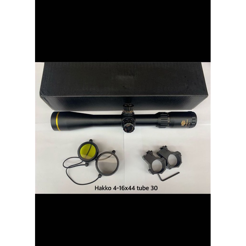 Telescope HAKKO 4-16x44 tube 30 TELESCOPE HAKKO RING GOLD TUBE 30