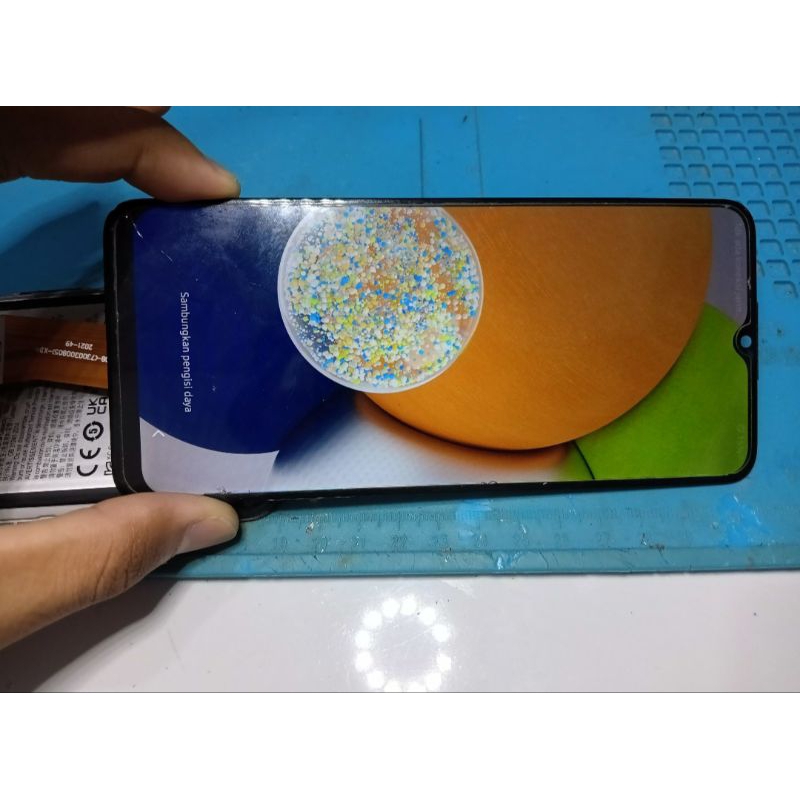 Lcd copotan original Samsung galaxy A03