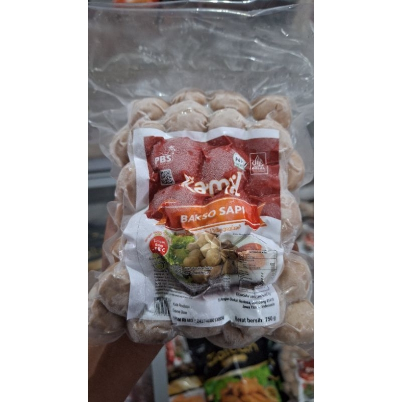 

bakso sapi murah kamil 750g