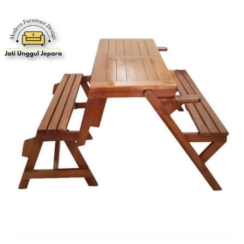 Kursi magic kursi cafe/kursi angkringan bangku kebun kayu jati