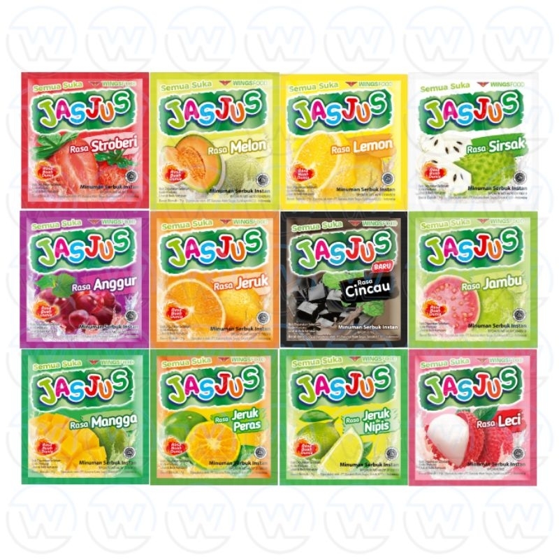 

Jasjus Minuman Serbuk Instan 6gr × 10 Sachet