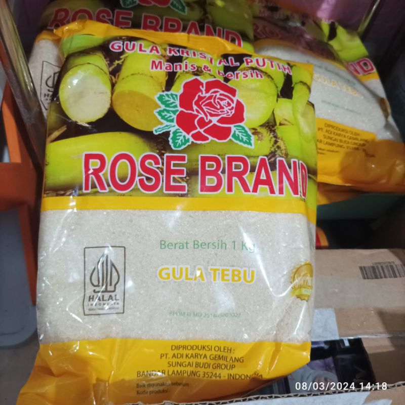

Gula rosebrand 1 kg