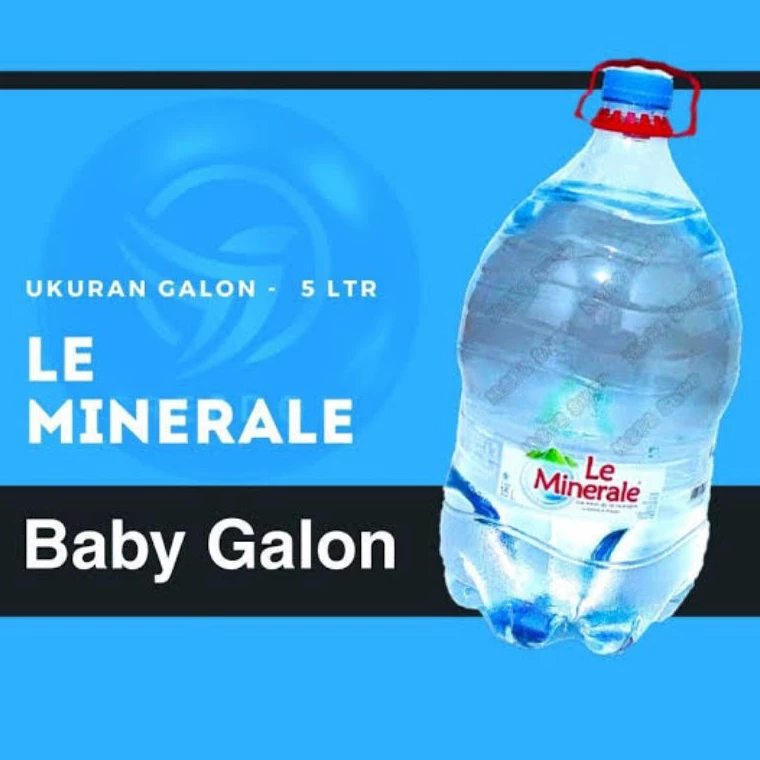 

Le mineral BABY GALON 5 LITER / AIR MINERAL Lemineral Bandung gosend