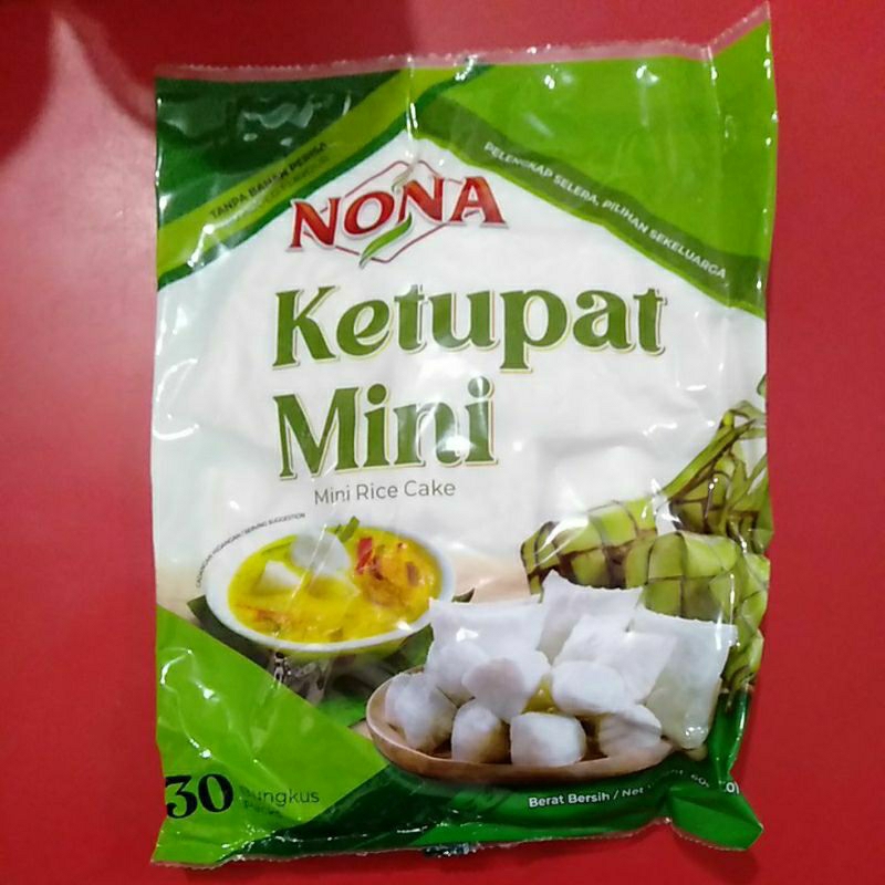 

KETUPAT MINI IMPORT 600g isi (30 x 20g)