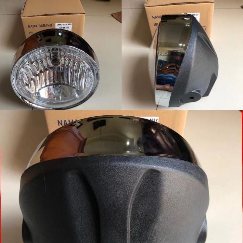 lampu tiger tirev barong 7 inch import batok tiger revo