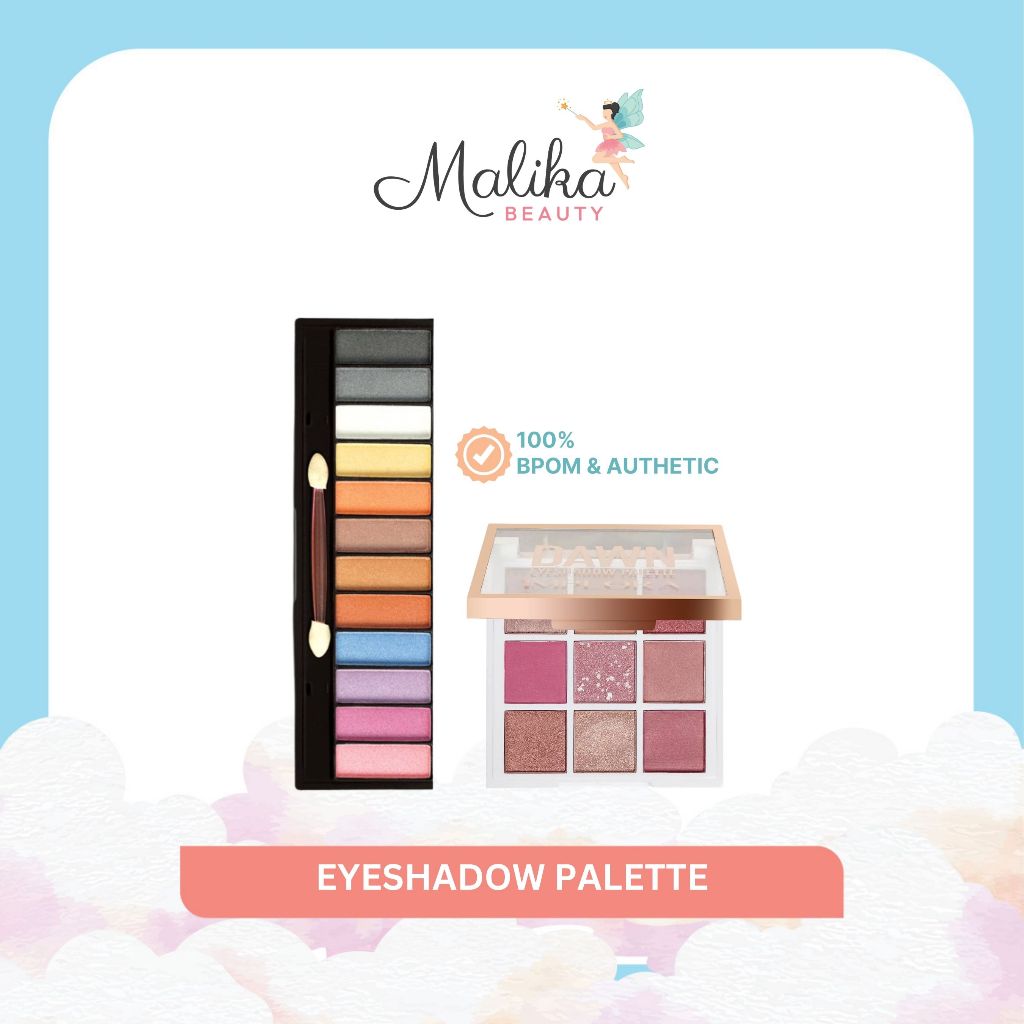 Malika Beauty | IMPLORA Eyeshadow Palette 7669B | Eyeshadow Palette 7672 | Eyeshadow Palette Cappado