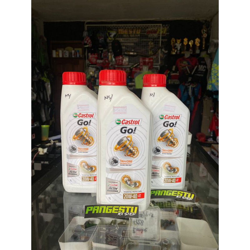 OLI CASTROL GO SAE 20W-40 1 LITER