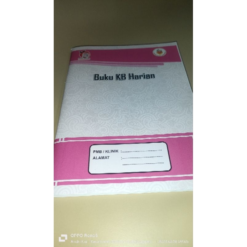 

Buku KB Harian BuKu Visitasi Bidan New 2024