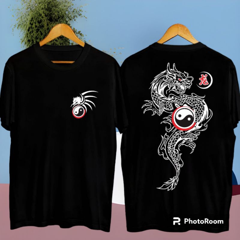 KAOS DISTRO PRIA WANITA/ KAOS NAGA / KAOS T SHIRT/ KAOS JEPANG