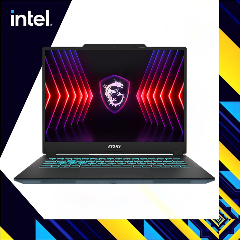 MSI Cyborg 14 A13VE - RTX4050 I5 13420H 8GB 512GB 14" FHD+ 144HZ 100% sRGB BACKLIT W11 OHS
