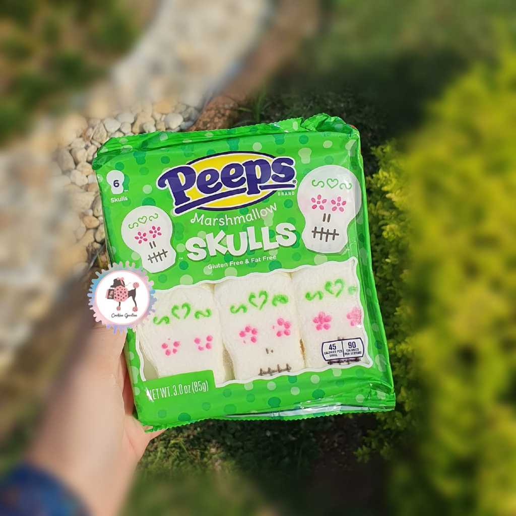 

Peeps Marshmallow Candy Halloween Fun Shaped - Skulls