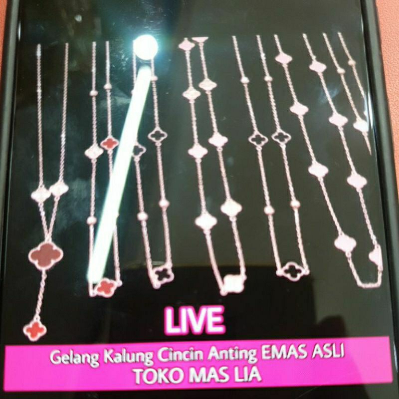 EMAS Gelang, Cincin, Kalung Emas Asli - LIVE TOKO MAS LIA BEKASI