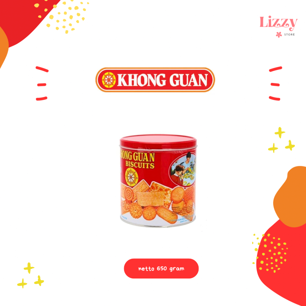 

Khong Guan Assorted Biscuits Red Mini Biskuit Kemasan 650 gram ED 2026