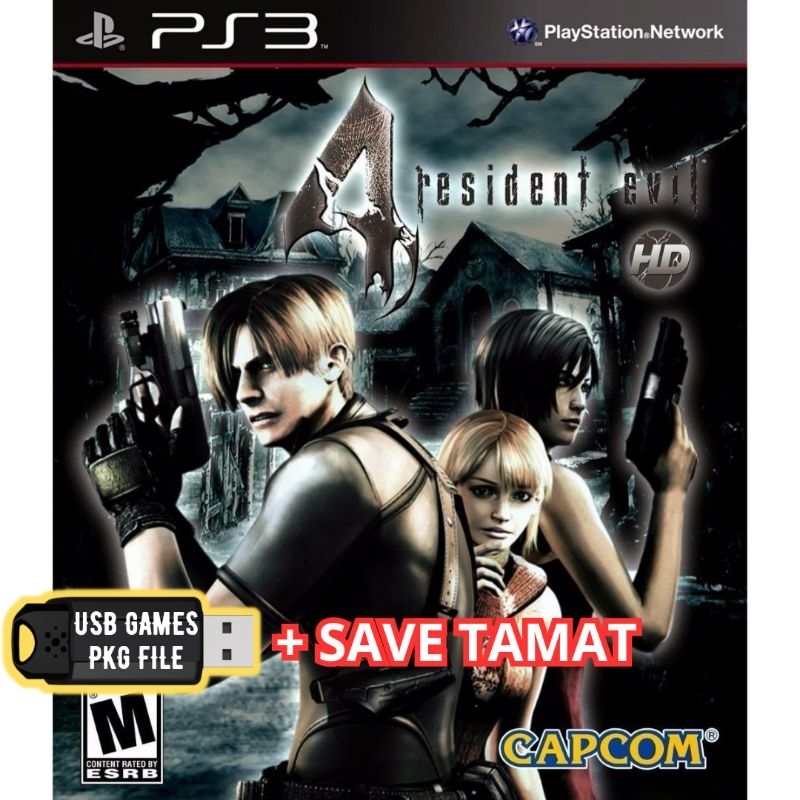 Game Ps 3 Resident Evil 4 HD Ps 3 Cfw Hfw Hen Ps3 Game