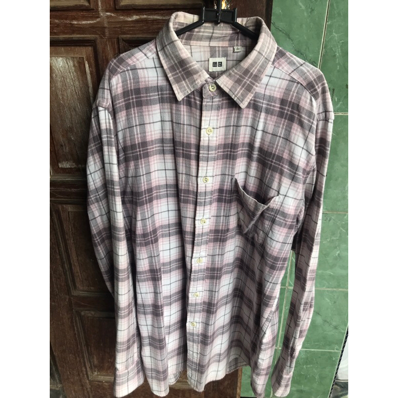 flanel uniqlo