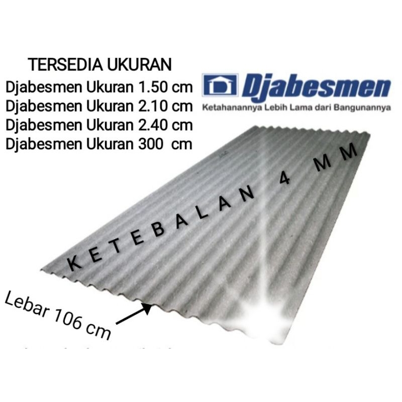 asbes djabesmen gelombang kecil