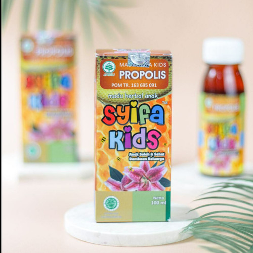 

SYIFA KIDS PROPOLIS Madu Vitamin Antibiotik Alami Tubuh Anak 100 ml