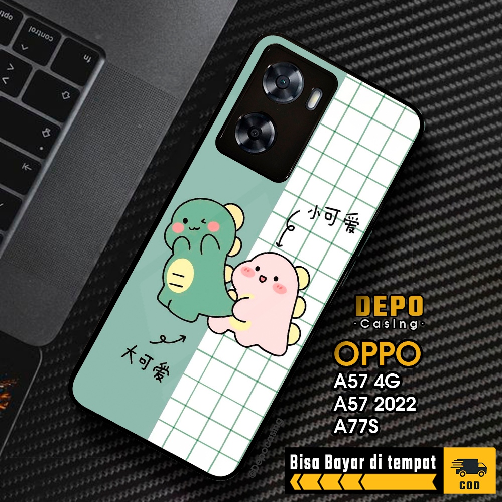 Case Oppo A57 4G A57 2022 A77S Casing Oppo A57 4G A57 2022 A77S Casing Depo Casing [DINO] Case Gloss
