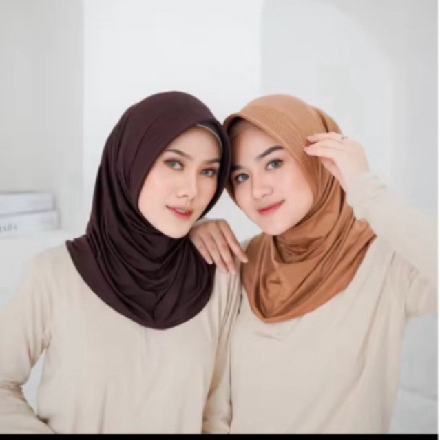 Hijab sport volly jersey , hijab bergo