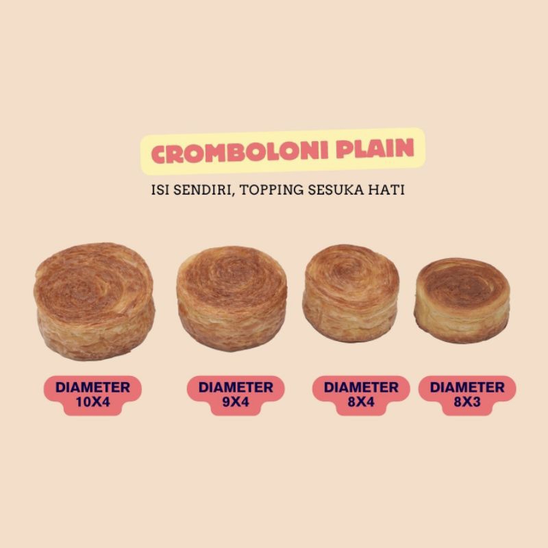 

Cromboloni Plain (kosongan) All Size by Premior