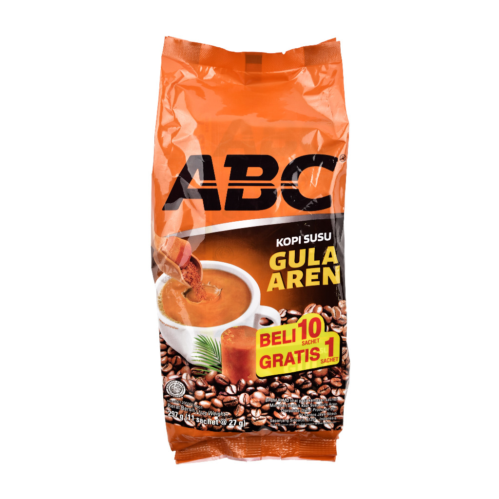 

Kopi Susu ABC Gula Aren isi 11's Instant