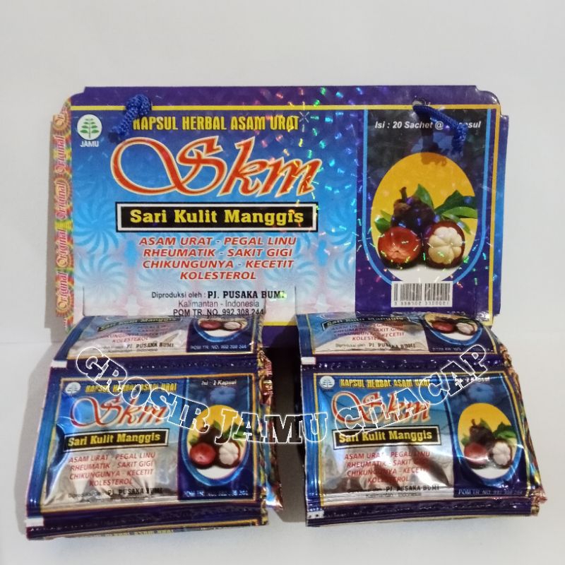 SKM SARI KULIT MANGGIS NEW asam urat reumatik pegal linu