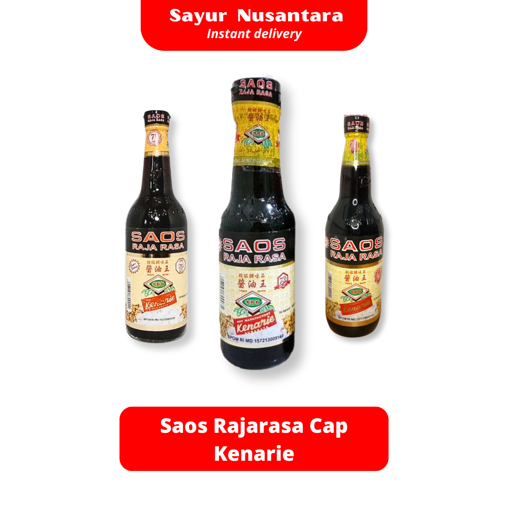 

Saos Rajarasa Cap Kenarie - Sayur Nusantara