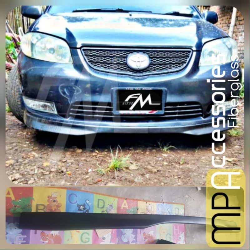 Bodykit lips bumper depan Toyota Vios gen 1