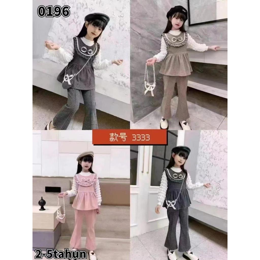 SETELAN ANAK PEREMPUAN IMPORT BAJU ANAK PEREMPUAN IMPORT PREMIUM 1-4THN