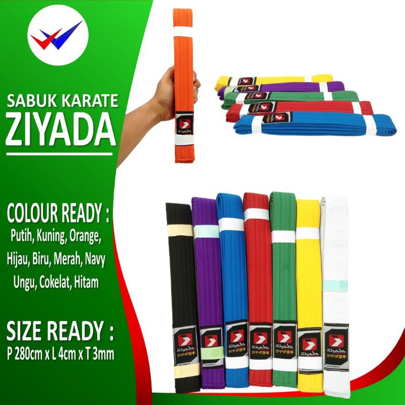 sabuk karate judo kempo silat ninjitsu yongmodo beladiri aikido hmmm