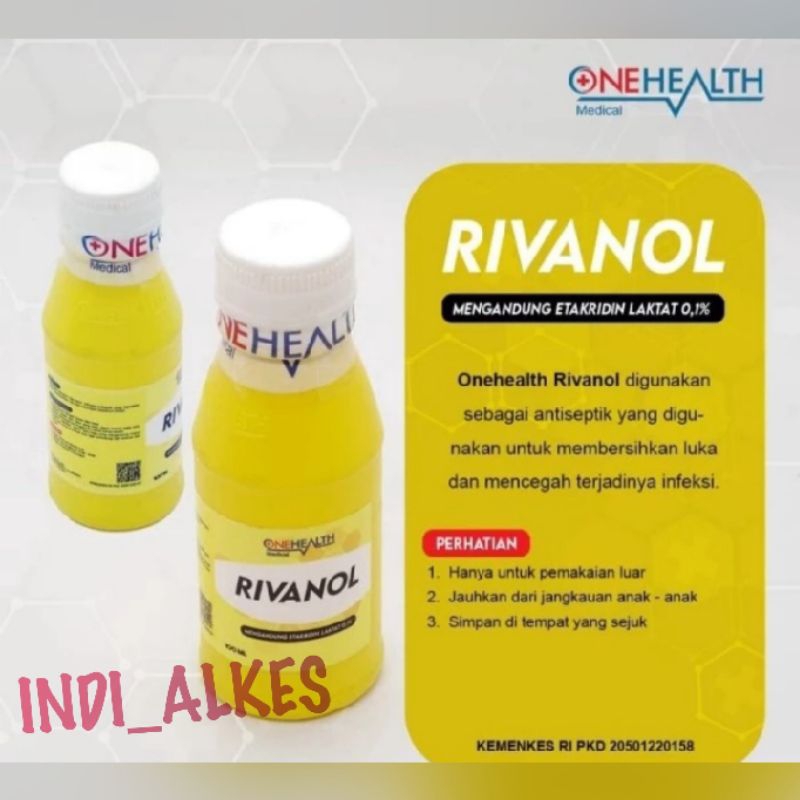 Rivanol / Rivanol 100ml / Rivanol 300ml / Pengompres Luka / Antiseptik