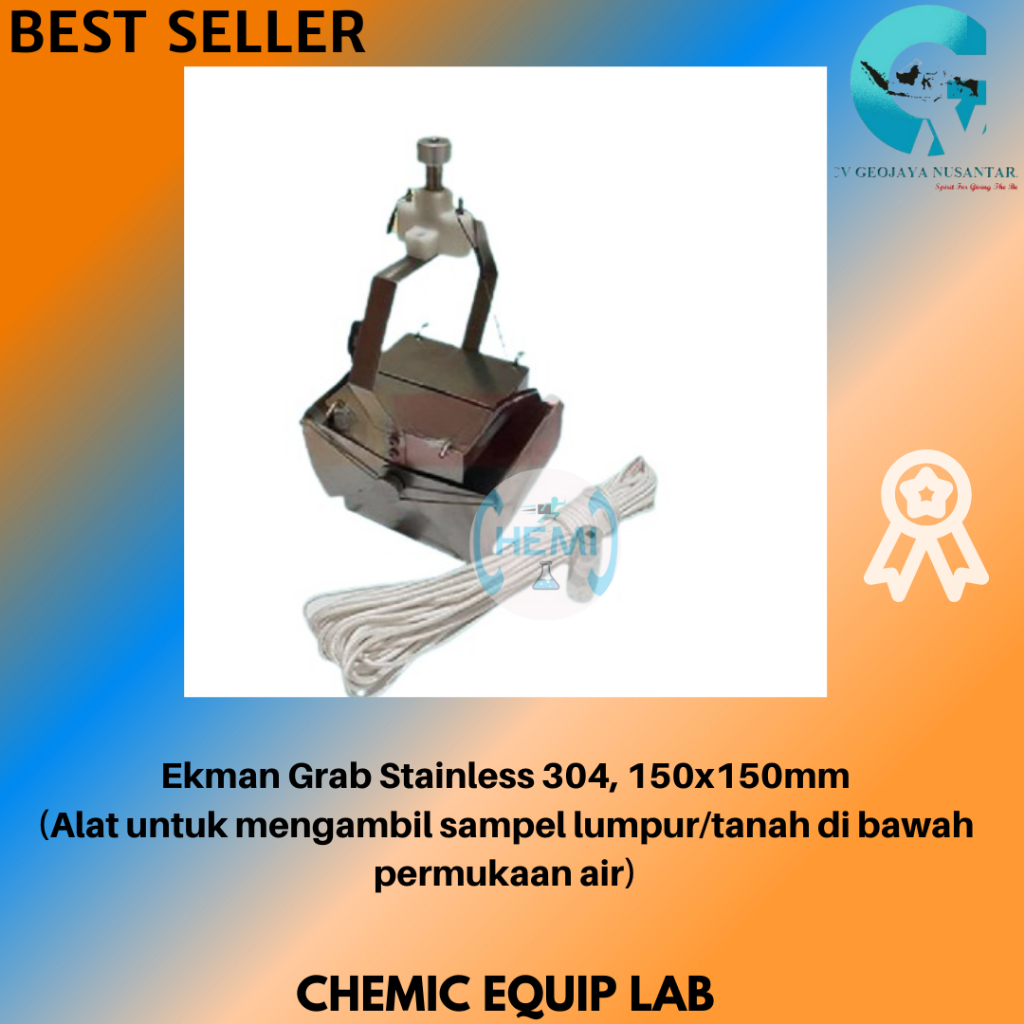 SEDIMEN PERAIRAN EKMAN GRAB STAINLESS 304