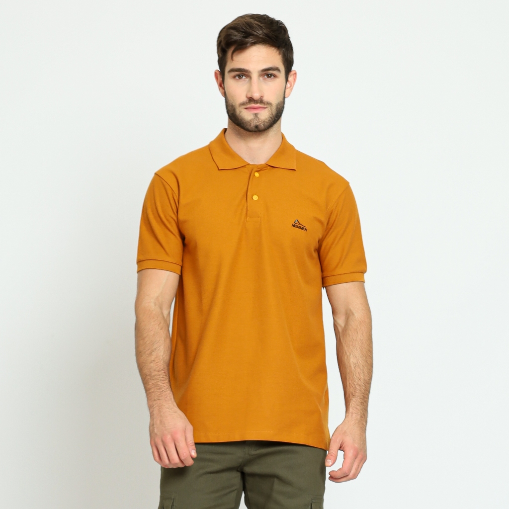HEMMEH Polo Shirt Polos Mustard Polo Shirt Pria Wangki Polo Wangki